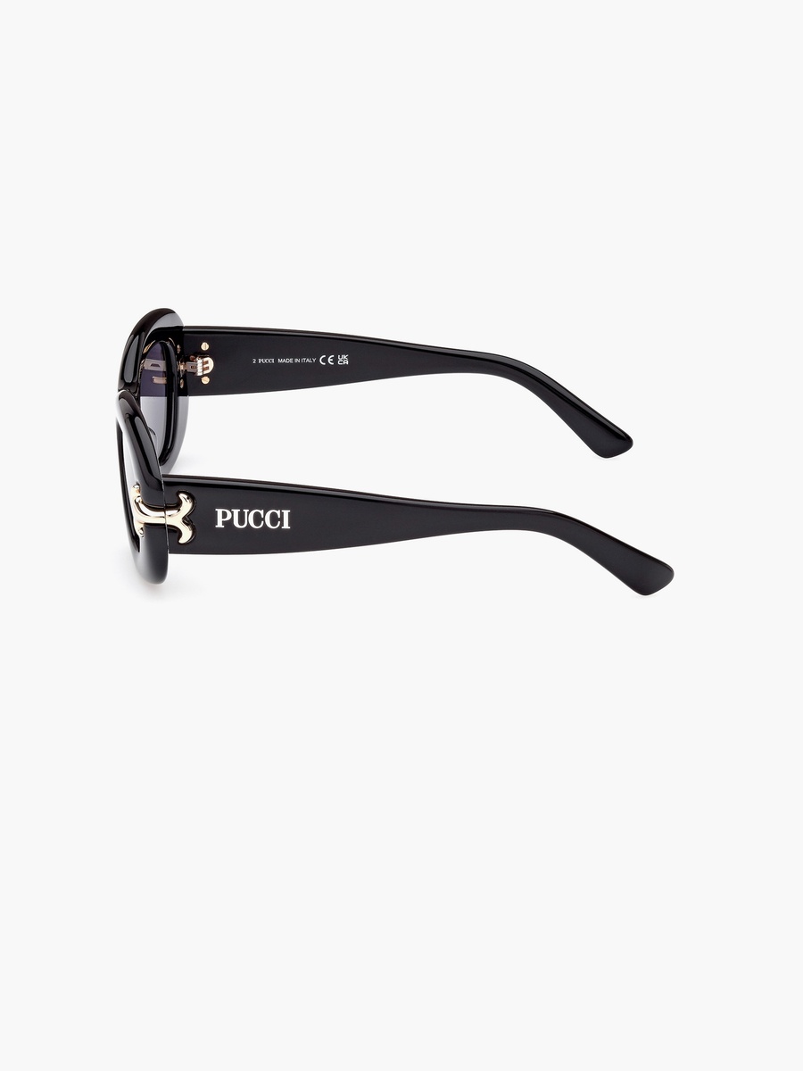 52MM Smoke Rectangle Sunglasses EP021001A52
