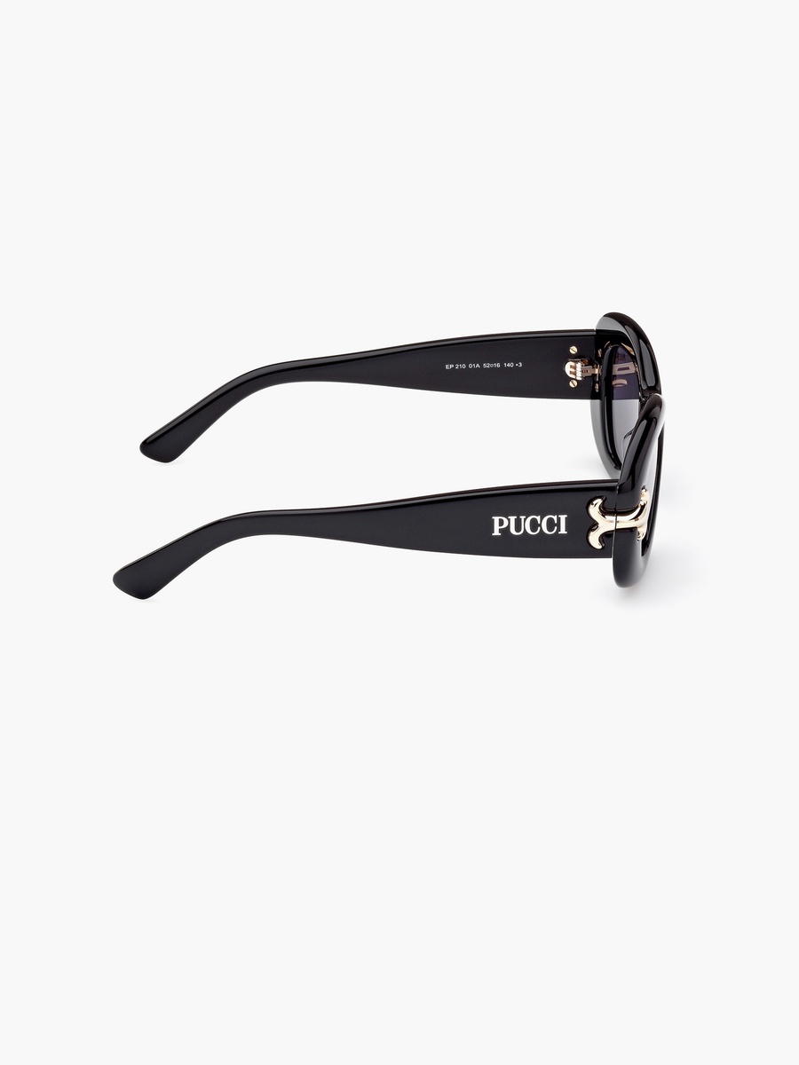 52MM Smoke Rectangle Sunglasses EP021001A52