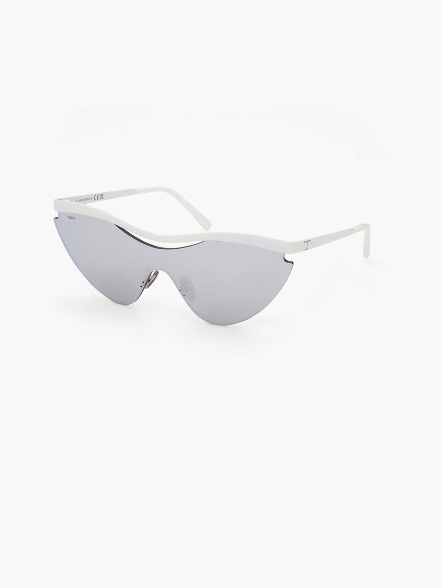 Smoke Mirror Geometric Sunglasses TO0340-H24C00