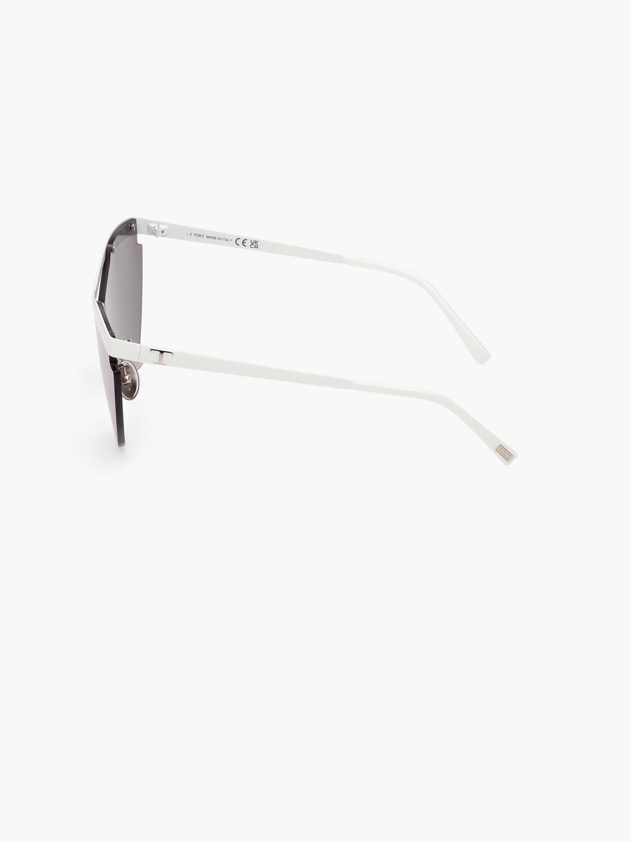 Smoke Mirror Geometric Sunglasses TO0340-H24C00