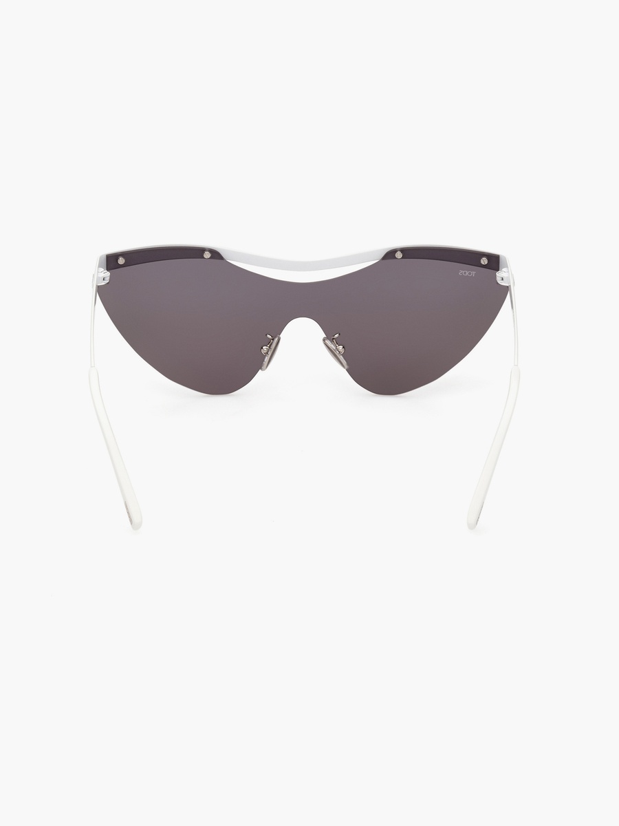 Smoke Mirror Geometric Sunglasses TO0340-H24C00