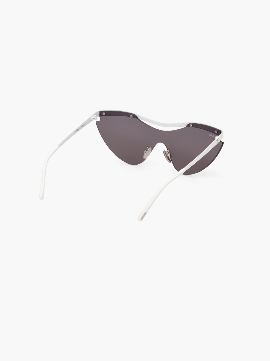 Smoke Mirror Geometric Sunglasses TO0340-H24C00