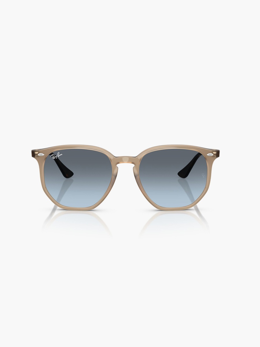 54MM Blue Geometric Sunglasses - 0RB4306