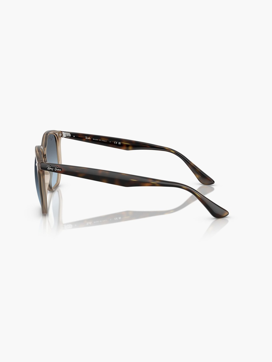 54MM Blue Geometric Sunglasses - 0RB4306