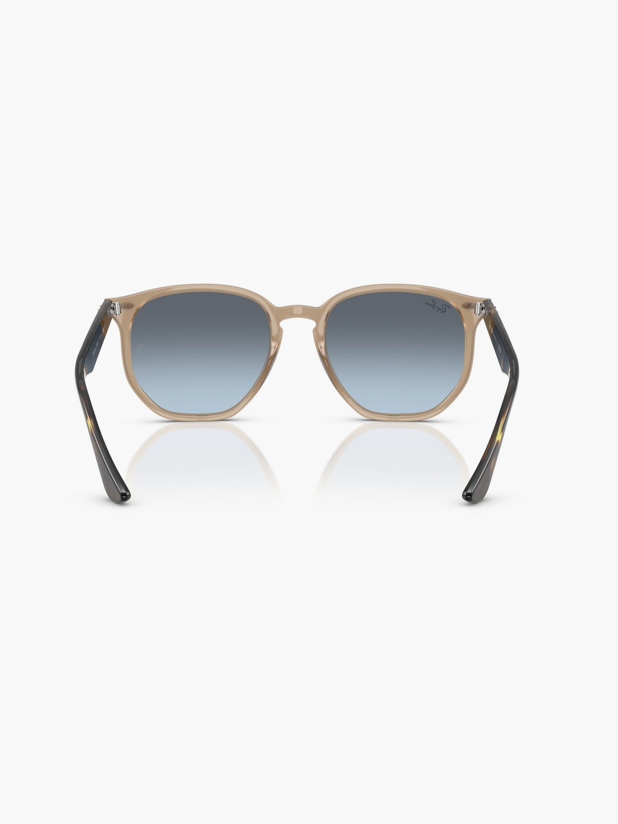 54MM Blue Geometric Sunglasses - 0RB4306