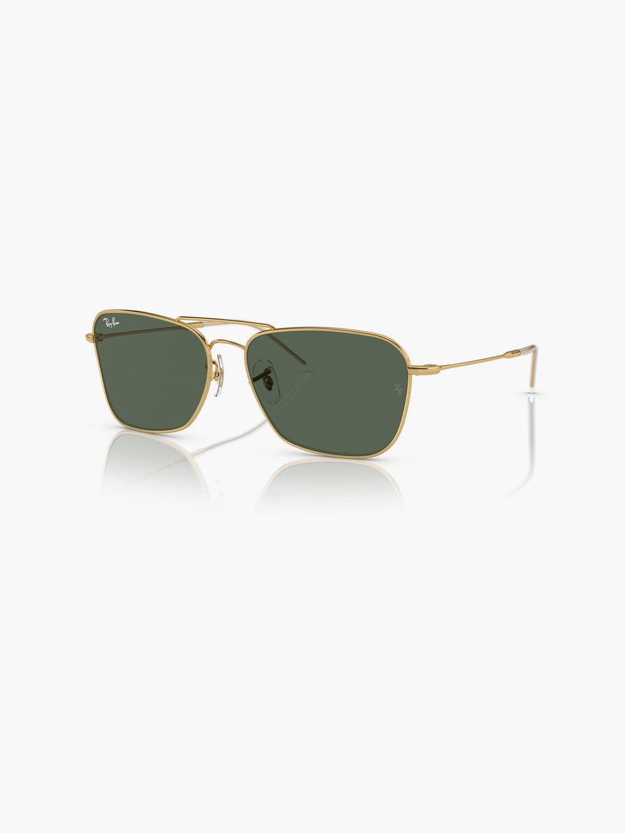 Caravan Reverse 61MM Green Square Sunglasses - 0RBR0102S