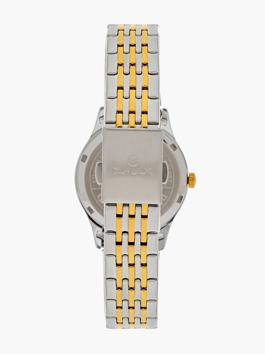 Women Gold and Silver Analog Wrist Watch 00ACB102N00W