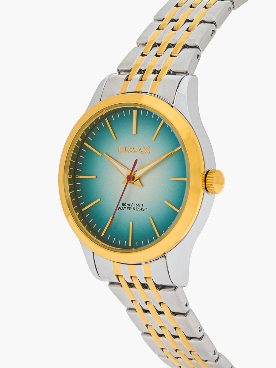 Women Gold and Silver Analog Wrist Watch 00ACB102N00W