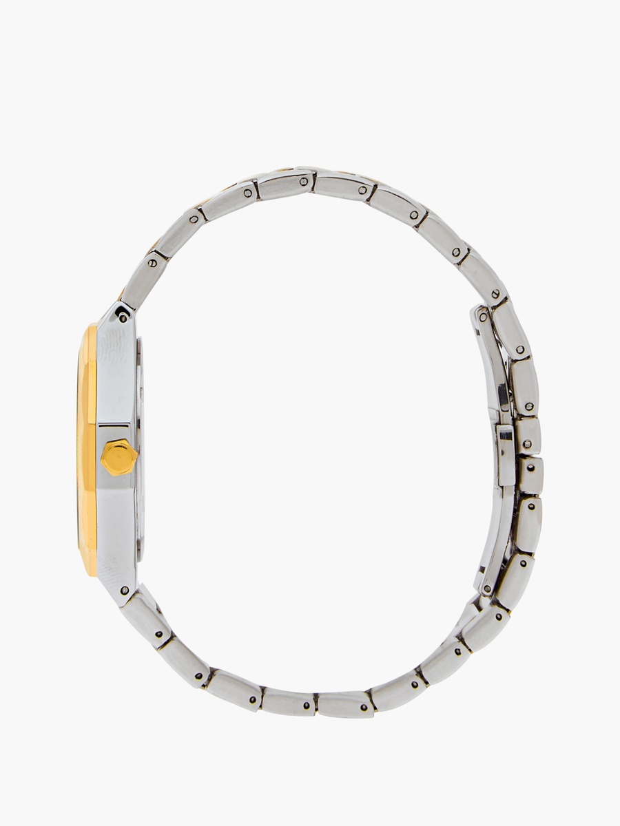 Women Gold and Silver Analog Wrist Watch 00BFD002N00D
