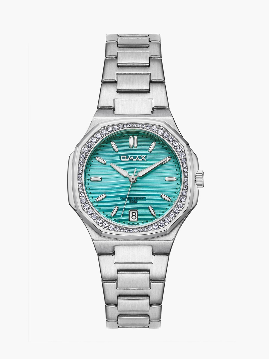 Women 42MM Silver Analog Metal Strap Watch 00BFD006V004