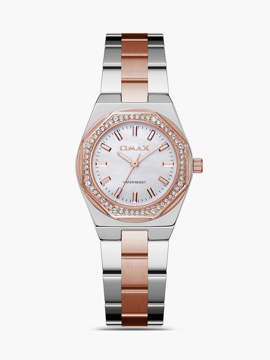 Women 28MM Gold Analog Metal Strap Watch SQ-BS008C3SI