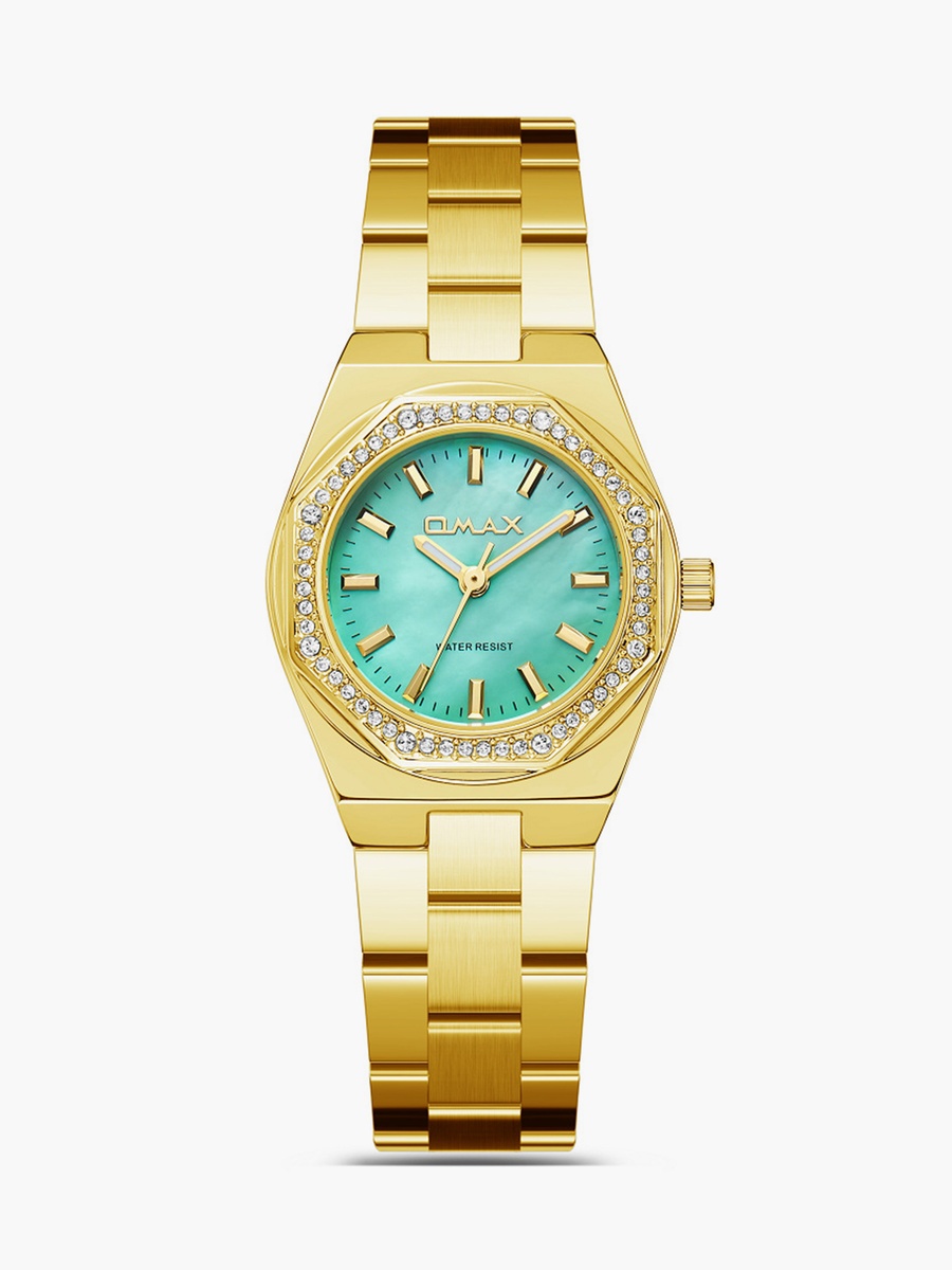 Women 28MM Gold Analog Metal Strap Watch SQ-BS008GT1I