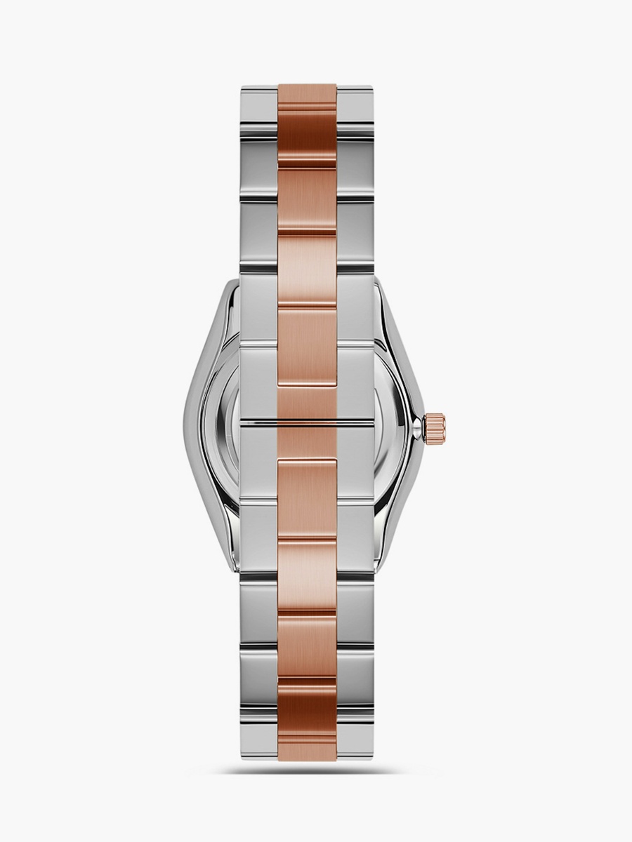 Women 28MM Gold Analog Metal Strap Watch SQ-BS008C2SI