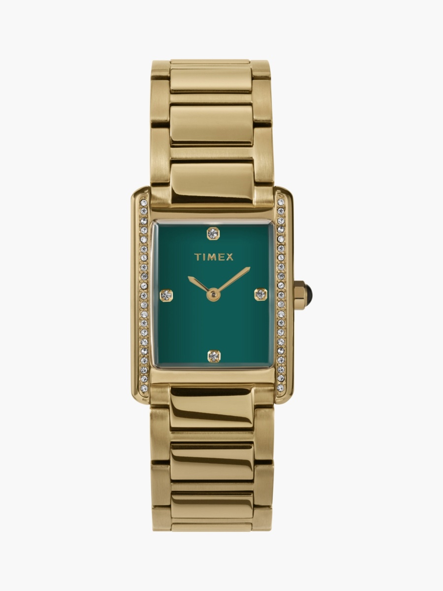 Women 24 MM Gold Analog Stainless Steel Watch TW2W87500