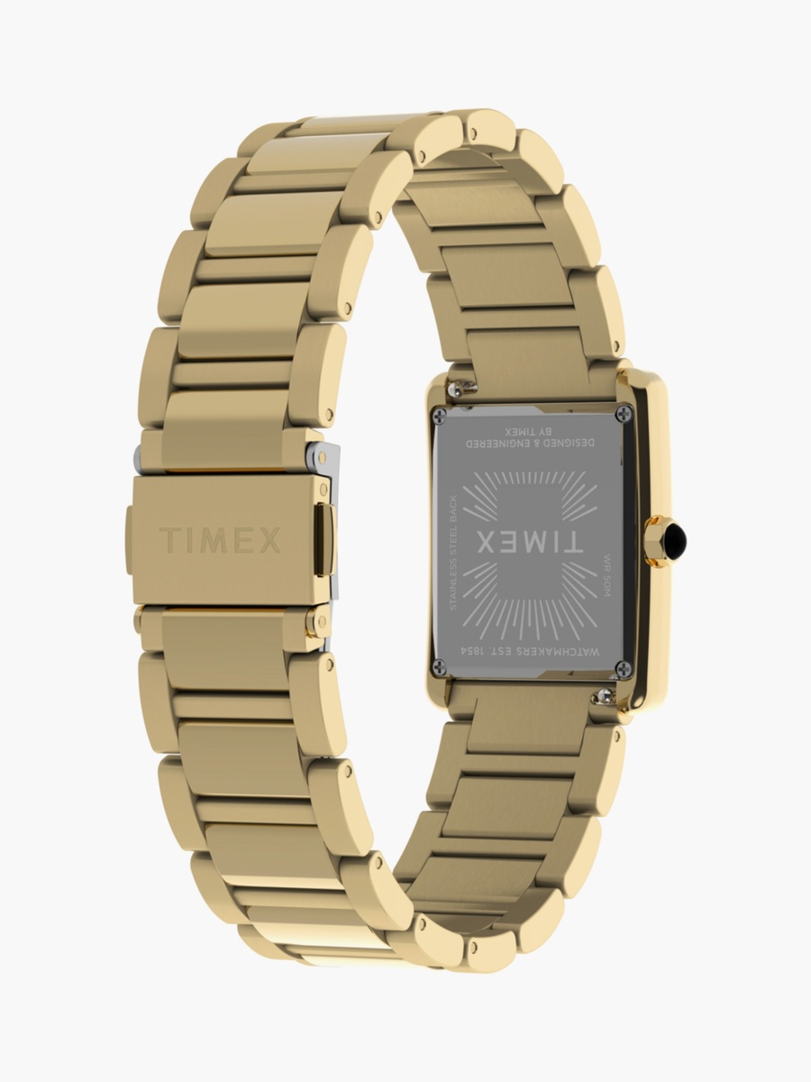 Women 24 MM Gold Analog Stainless Steel Watch TW2W87500