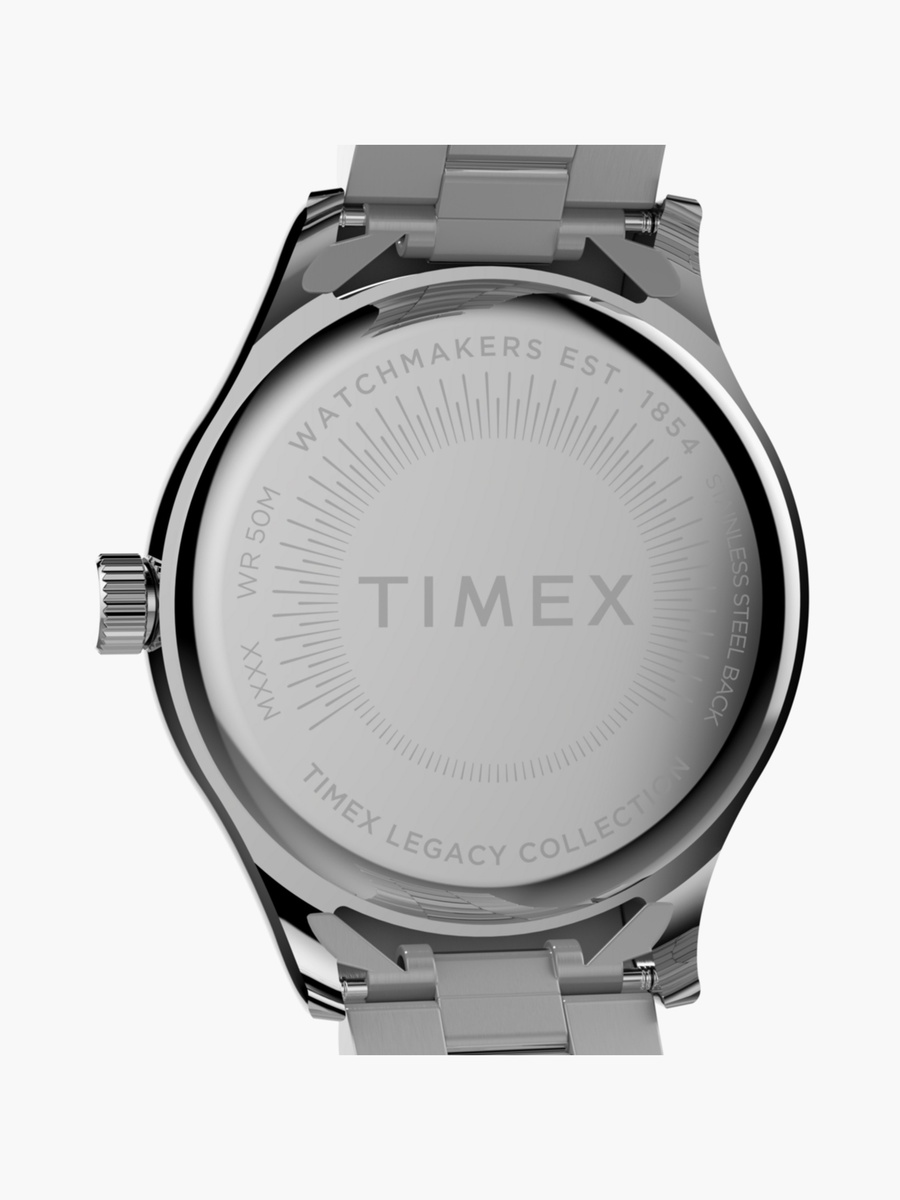 Women 34 MM Silver Analog Stainless Steel Watch TW2W85300