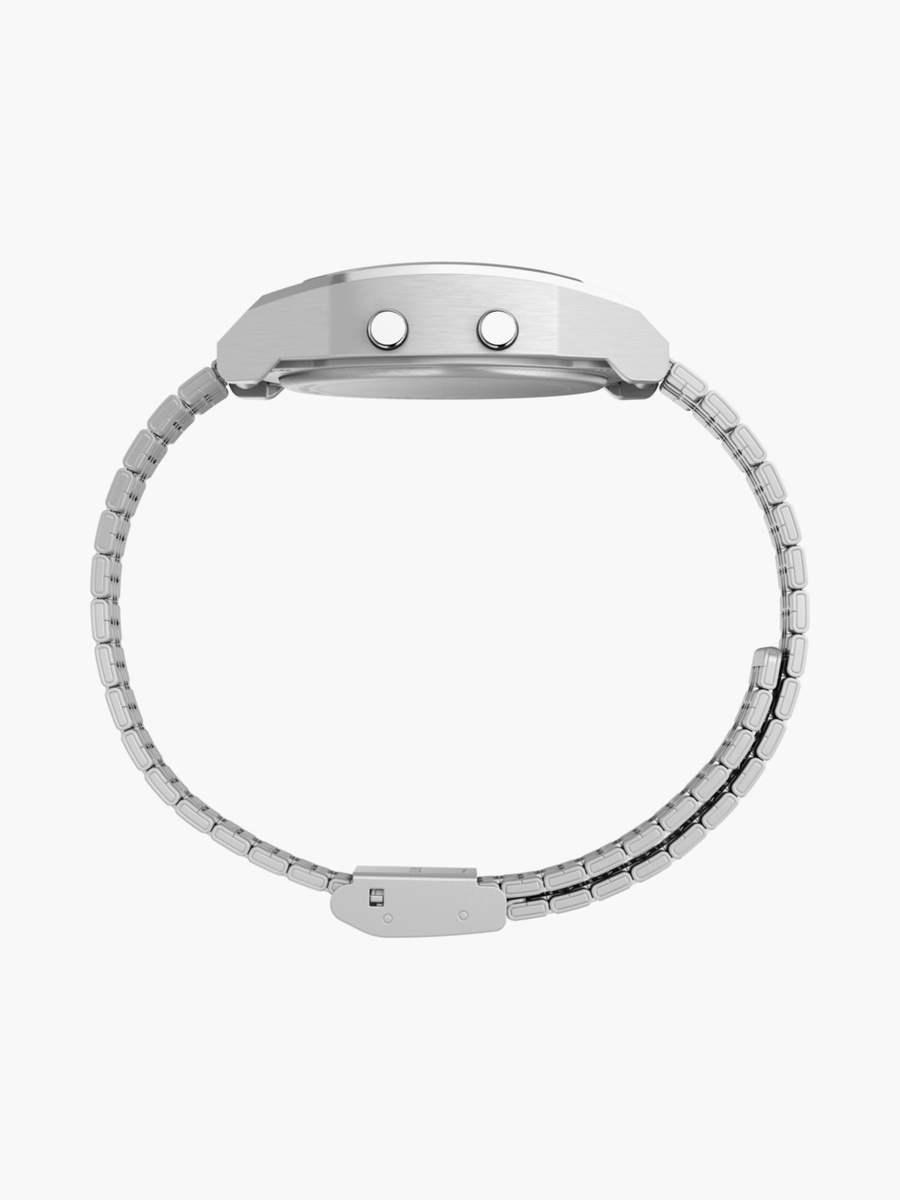 36 MM Silver Digital Stainless Steel Watch TW2V74200