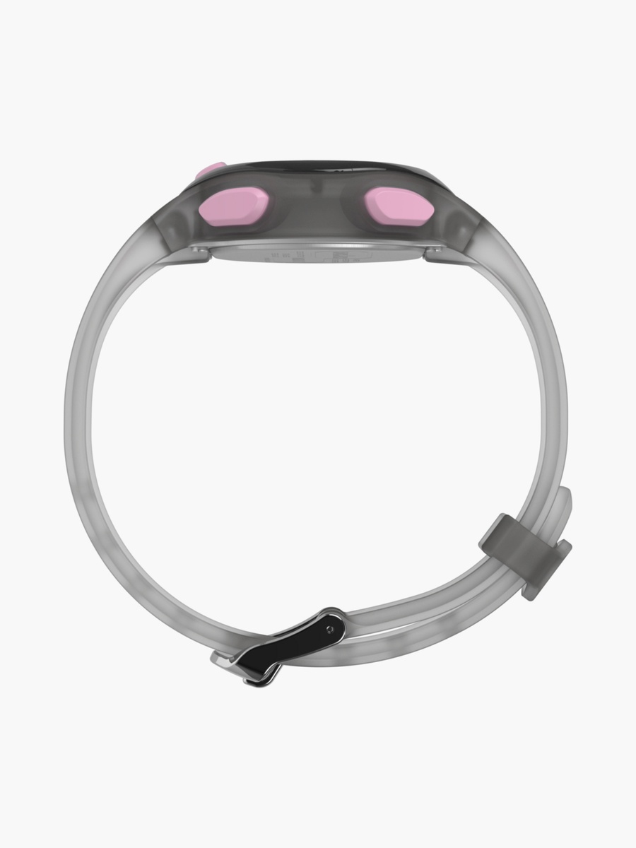 Women 34 MM Grey Digital Silicone Watch TW5M65700