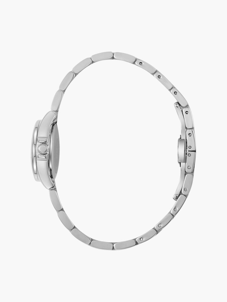 Women Silver Tone Analogue Watch