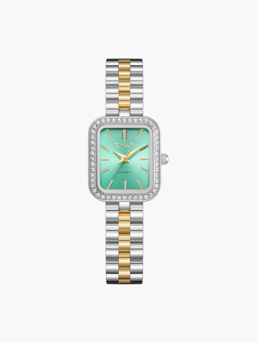 Women Rectangular Dial Quartz Watch