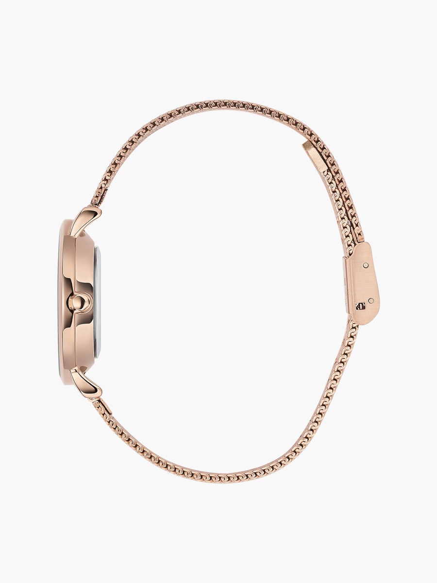 Mesh Strap Analog Watch