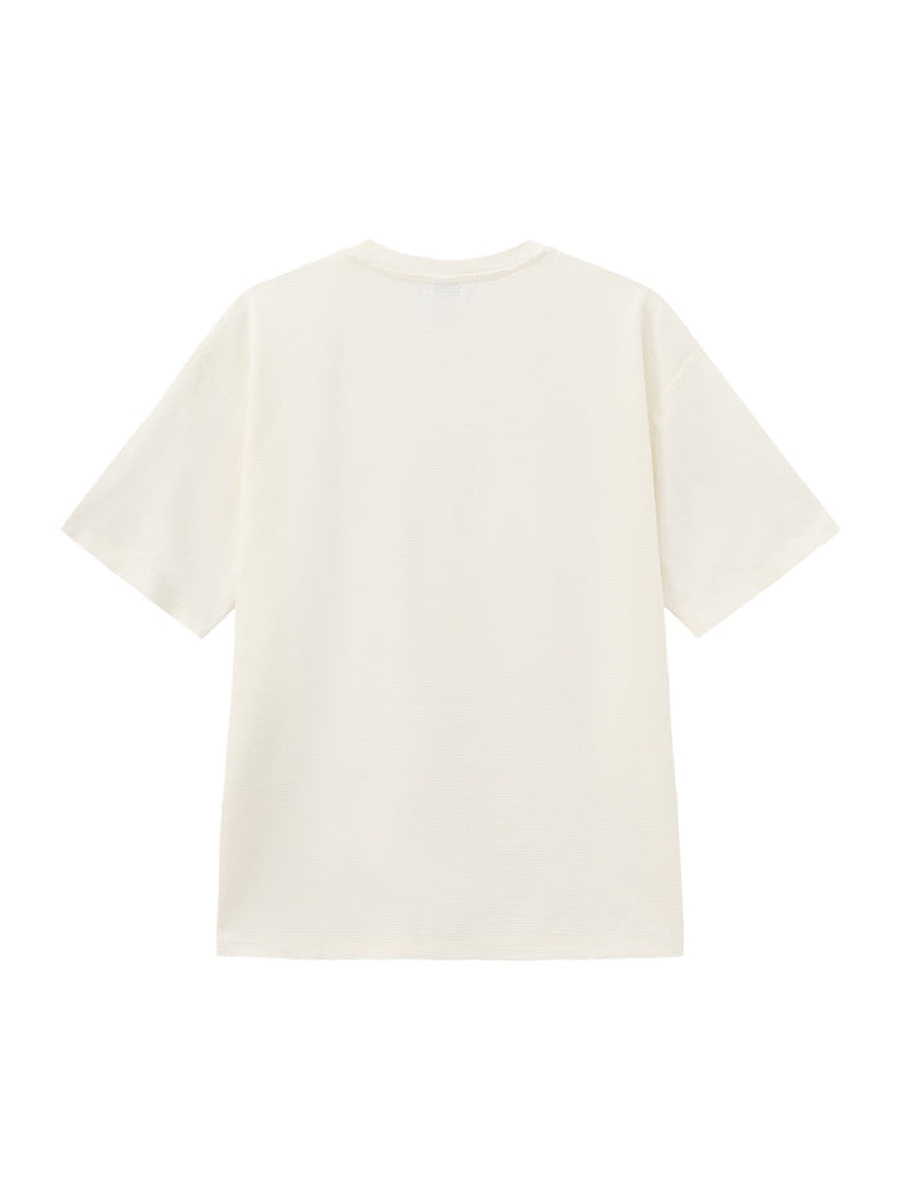 Men Short Sleeve Panelled T-Shirt