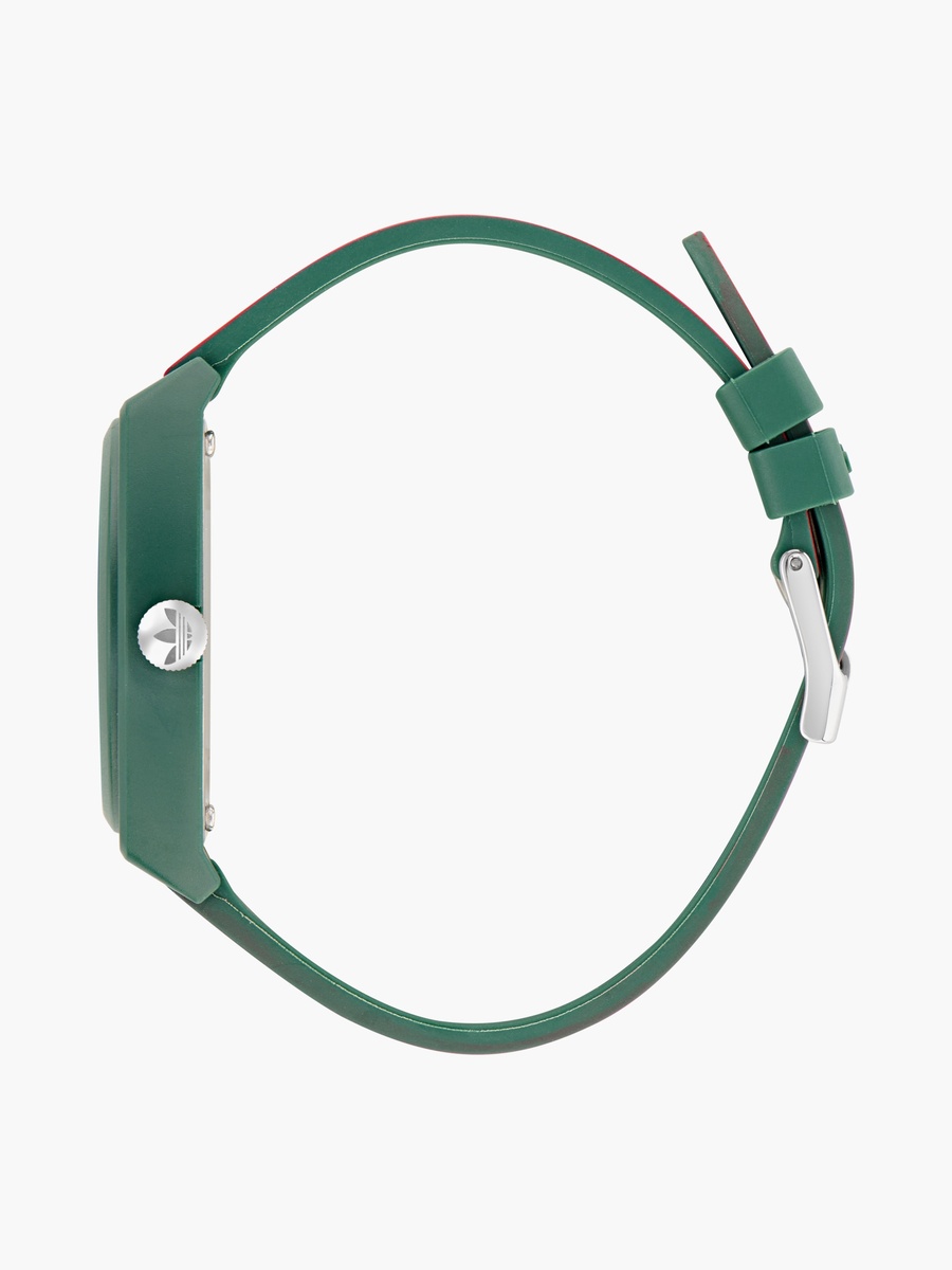 Green Analog Resin Watch AOST24073 38 MM