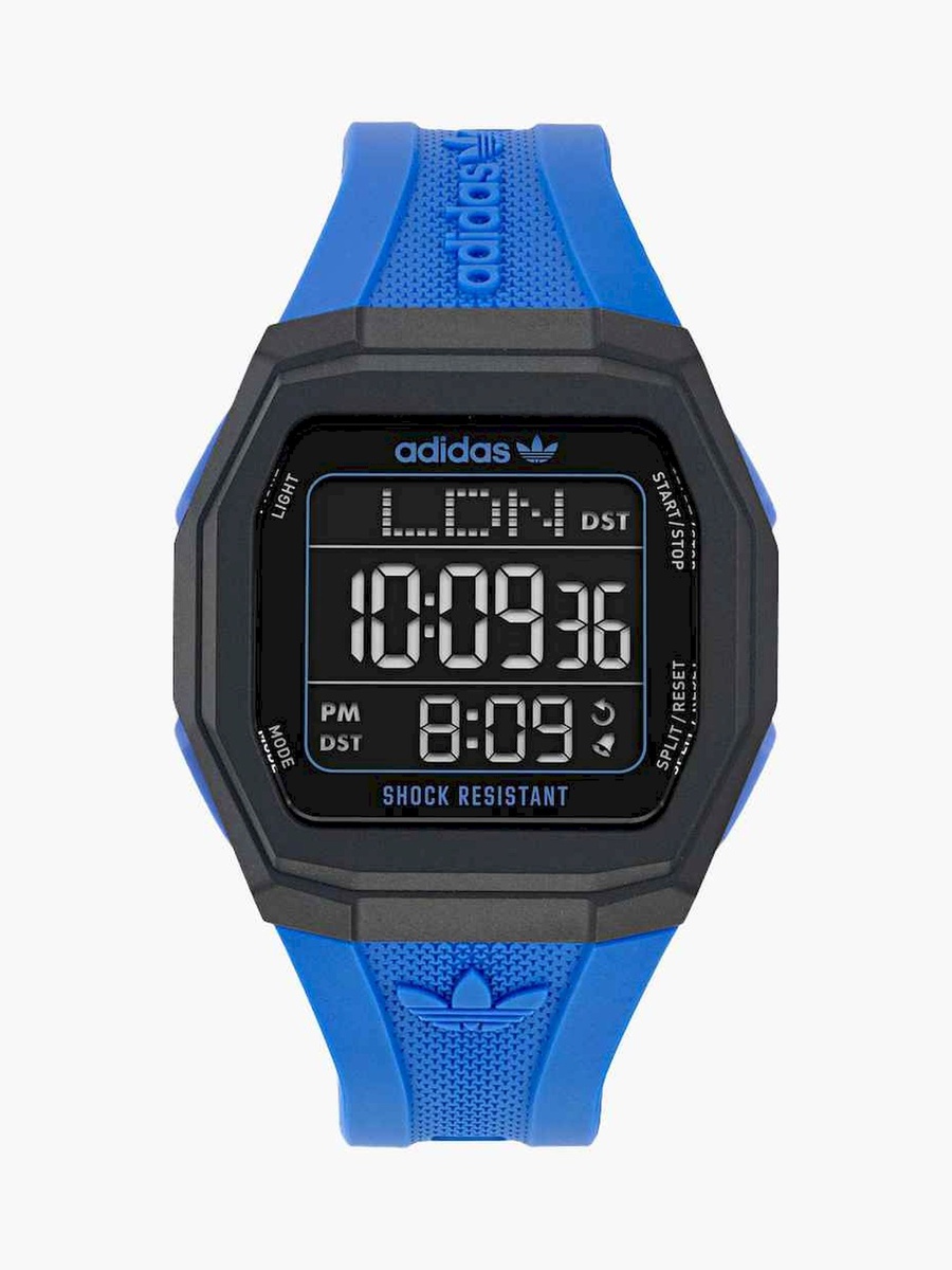 Blue Digital Plastic Strap Watch AOST24565