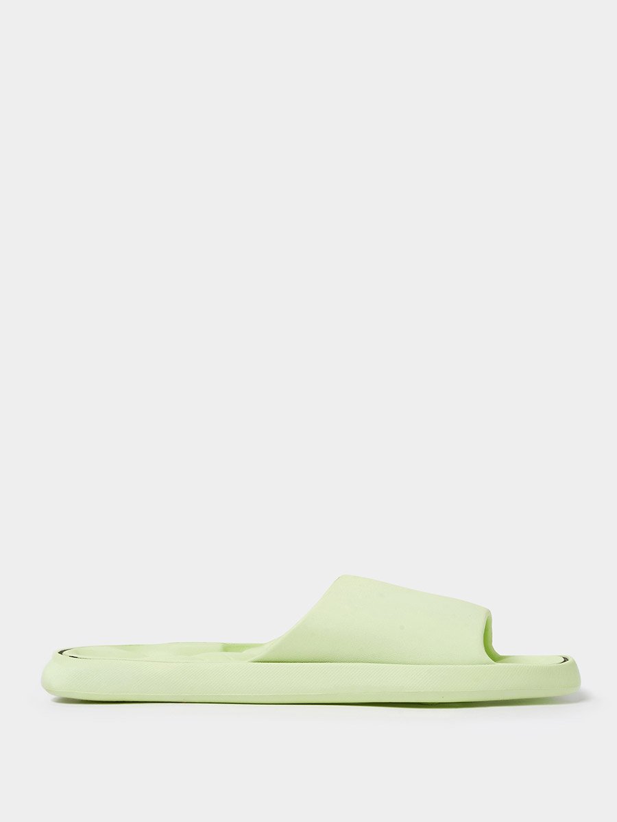 Green Contrast Edges Slides