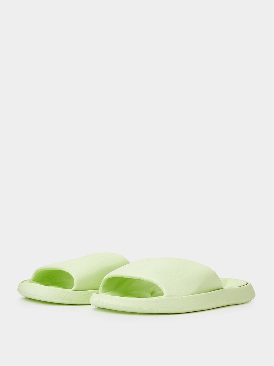 Green Contrast Edges Slides