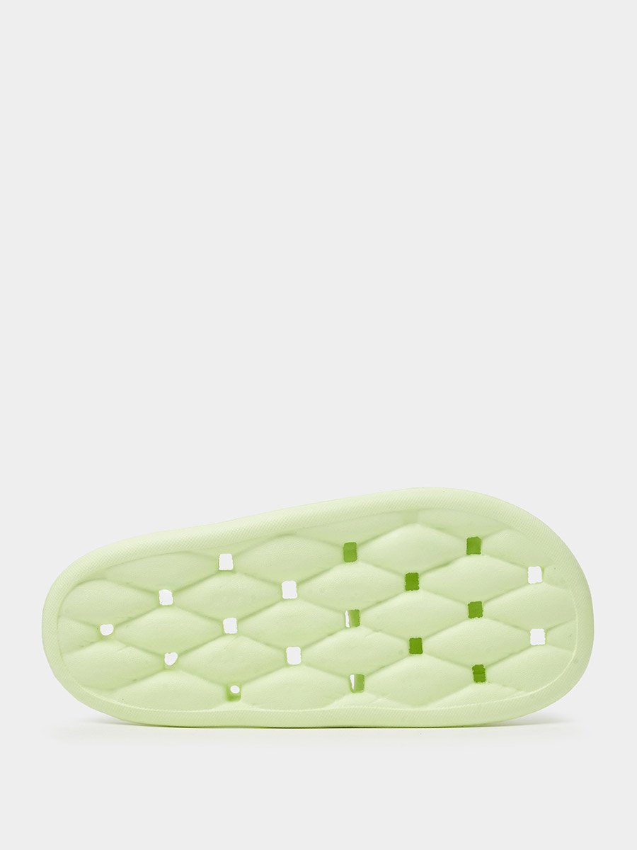 Green Contrast Edges Slides