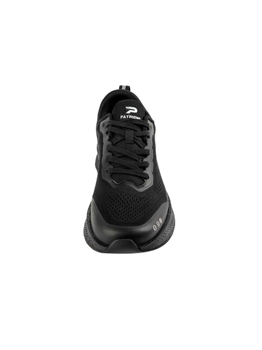 Black Lace-Up Lifestyle Shoes