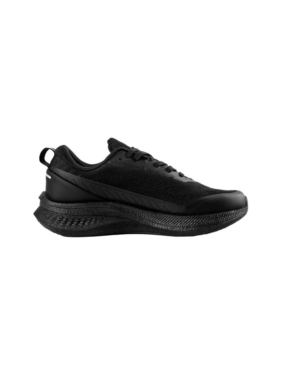 Black Lace-Up Lifestyle Shoes