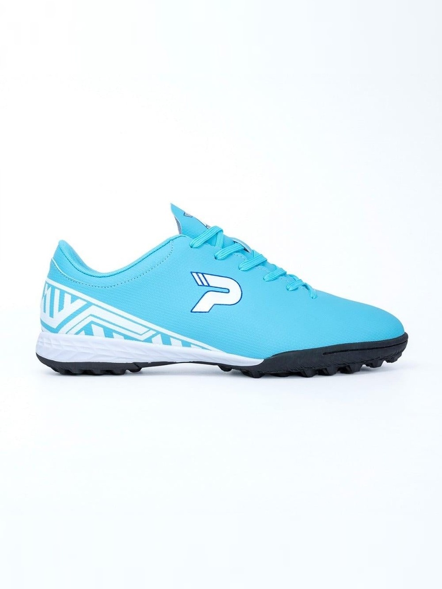 Blue Printed Tab Turf Shoes