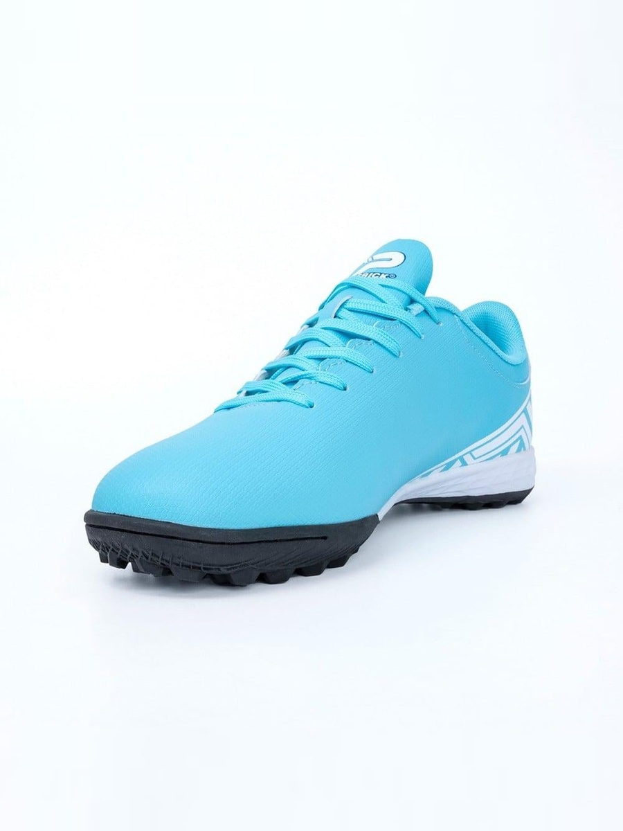 Blue Printed Tab Turf Shoes