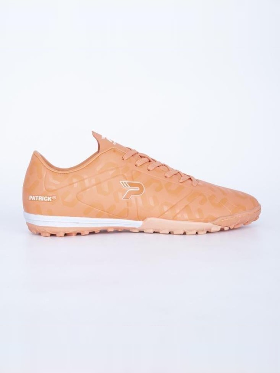 Orange Logo Detail Turf Soccer Shoes