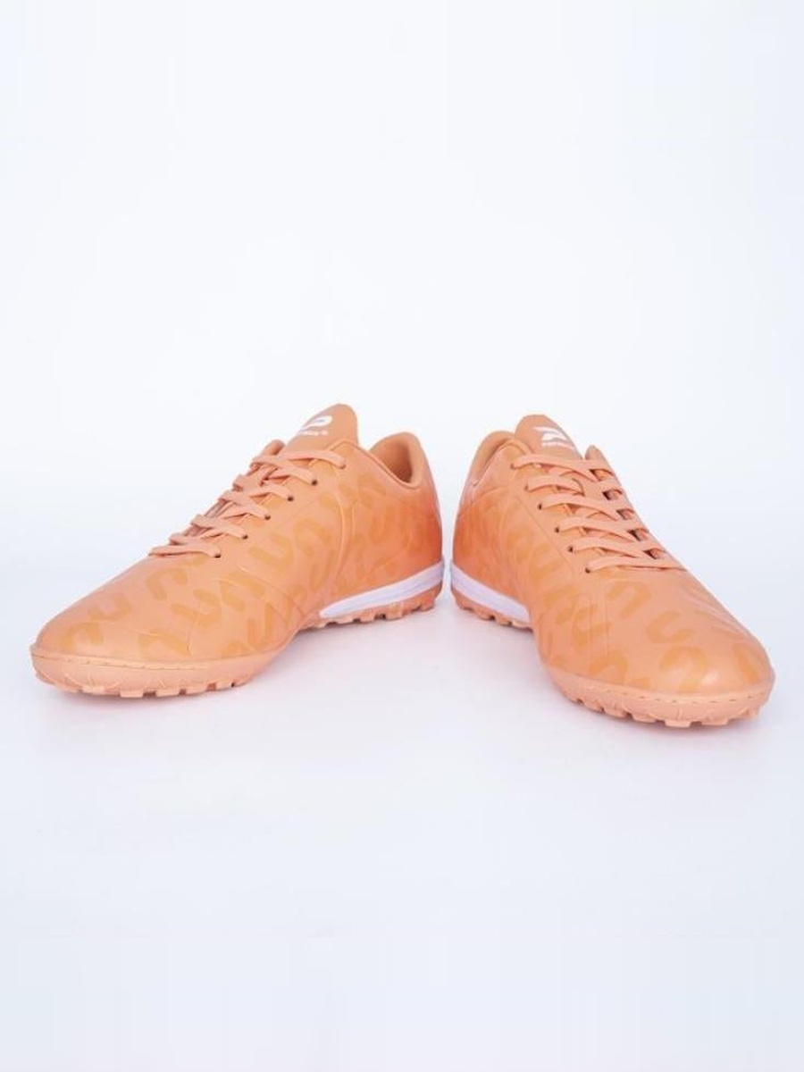 Orange Logo Detail Turf Soccer Shoes