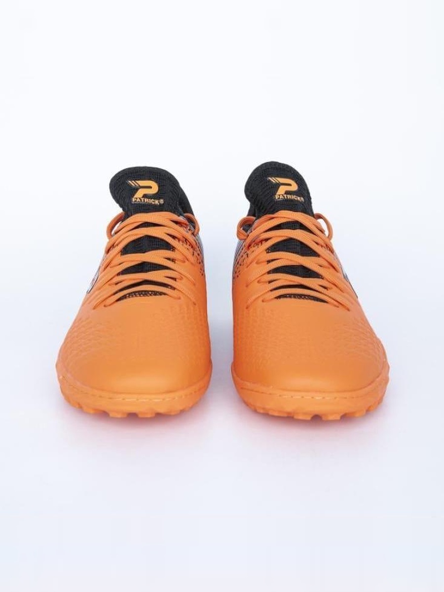 Orange Contrast Panel Turf Shoes