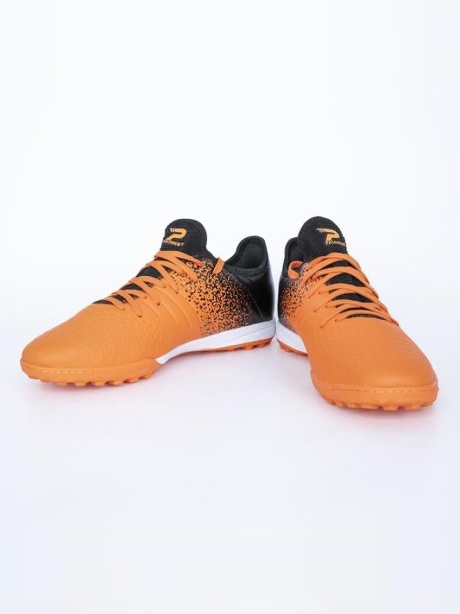 Orange Contrast Panel Turf Shoes