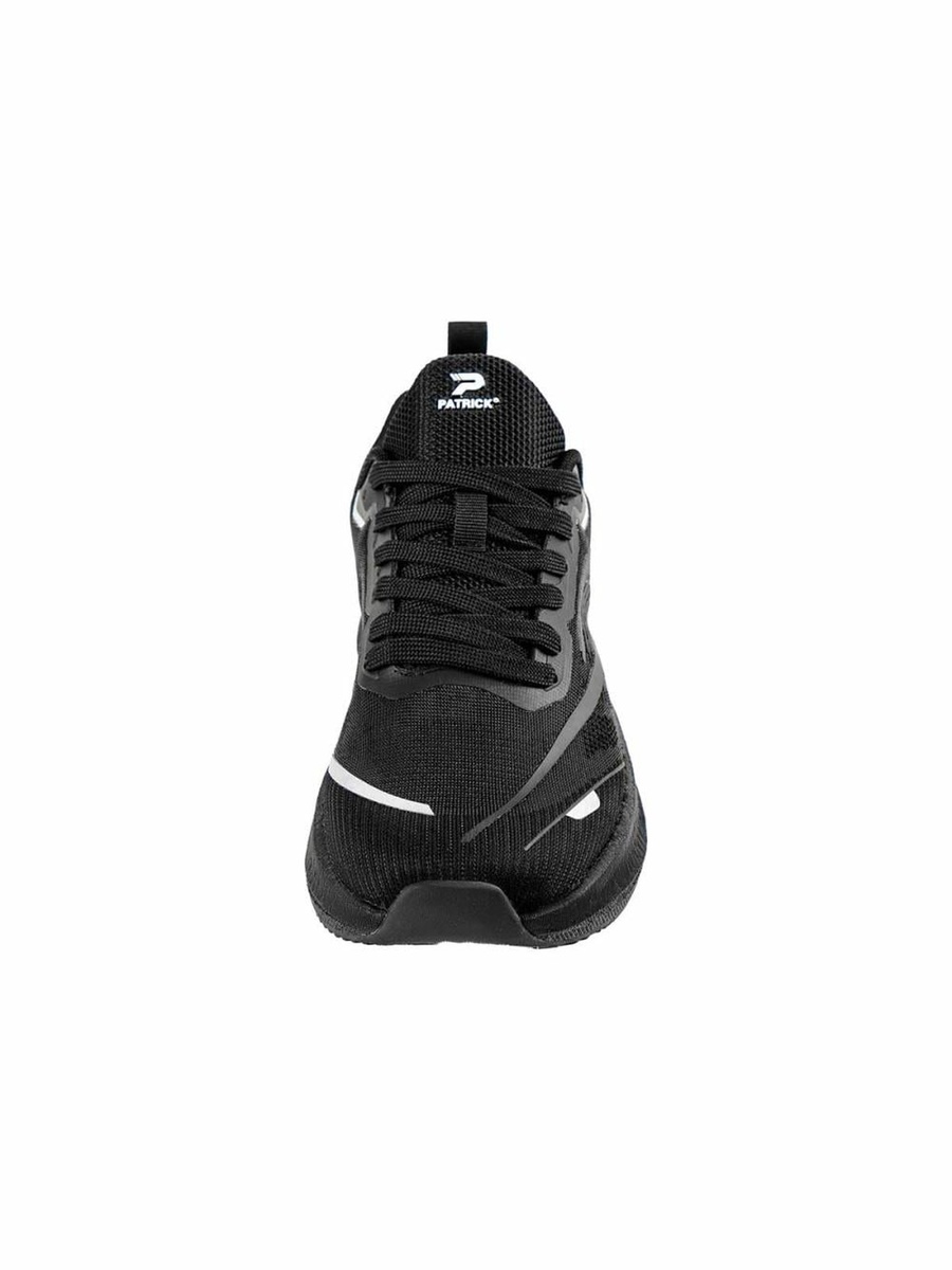 Black Logo Detail Lace Up Shoes