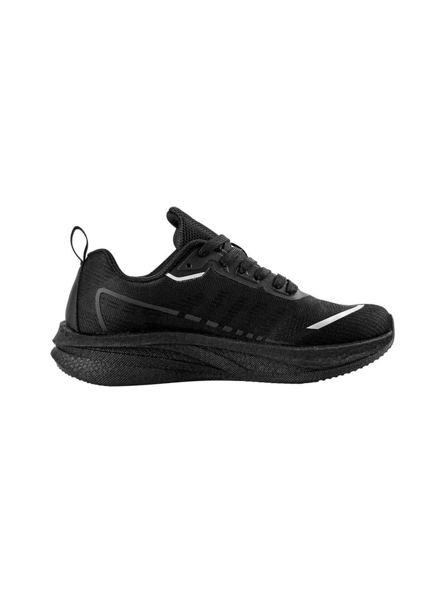 Black Logo Detail Lace Up Shoes