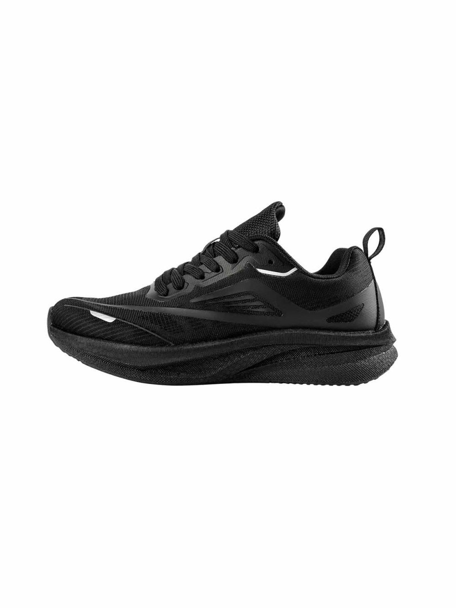 Black Logo Detail Lace Up Shoes