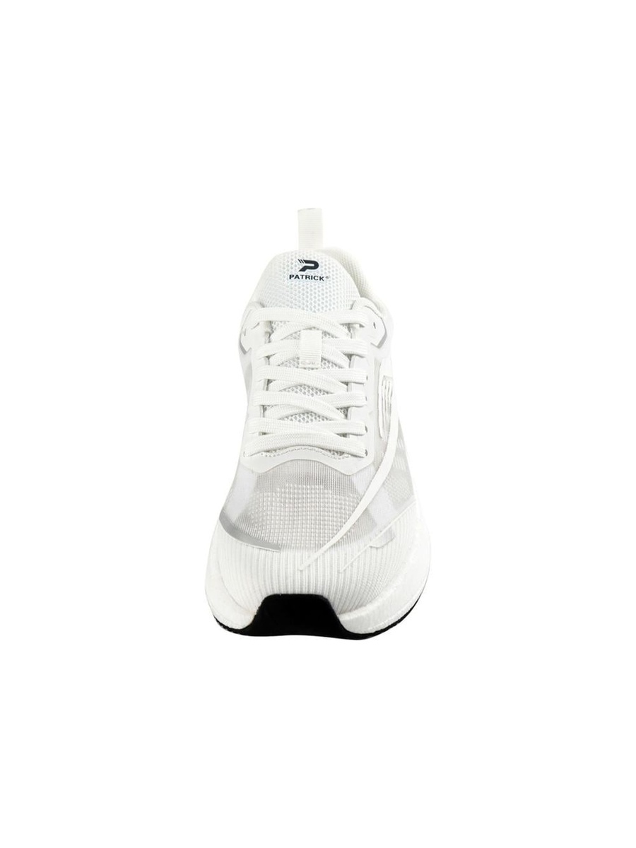 White Logo Detail Lace Up Shoes