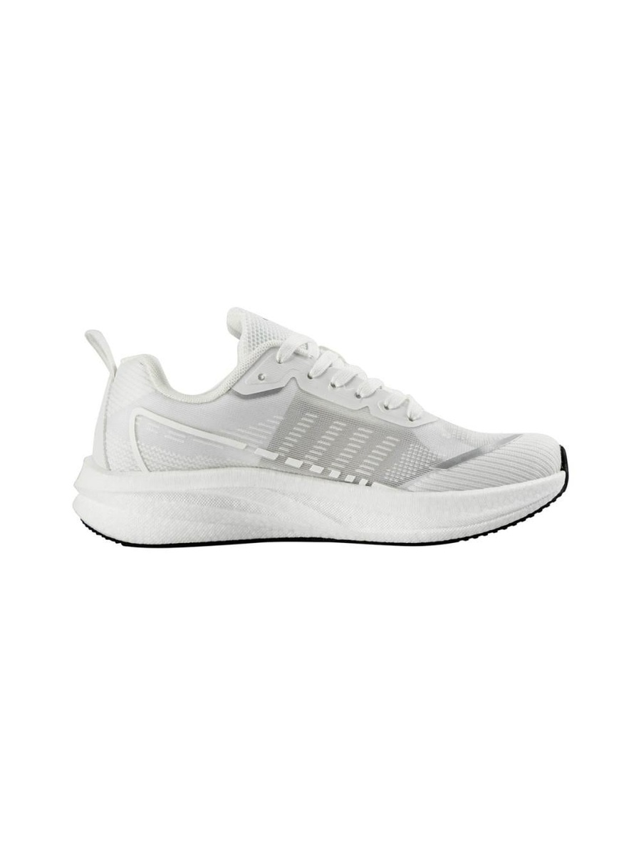 White Logo Detail Lace Up Shoes