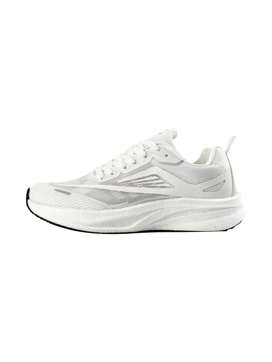 White Logo Detail Lace Up Shoes