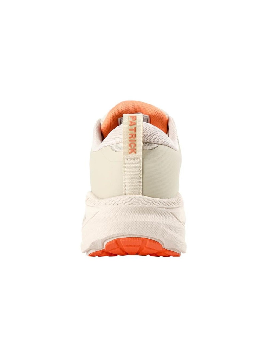 Beige Lace-Up Running Sneakers