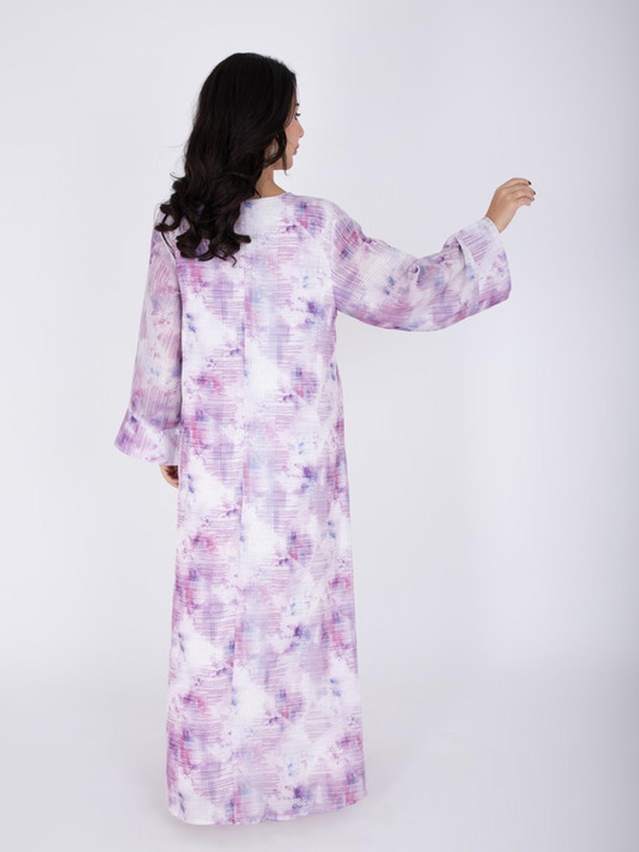 جلابية طويلة مزينة بالكريستال