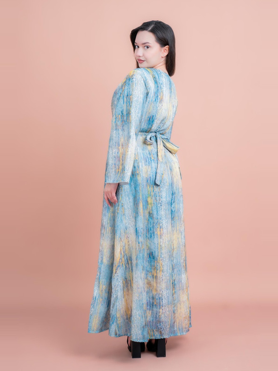 Radiant Sequined Long Sleeves Jalabiya