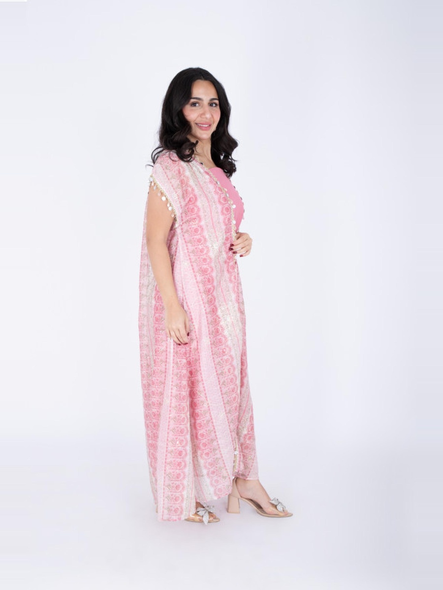 Modern Sleeveless Arabisque Jalabiya