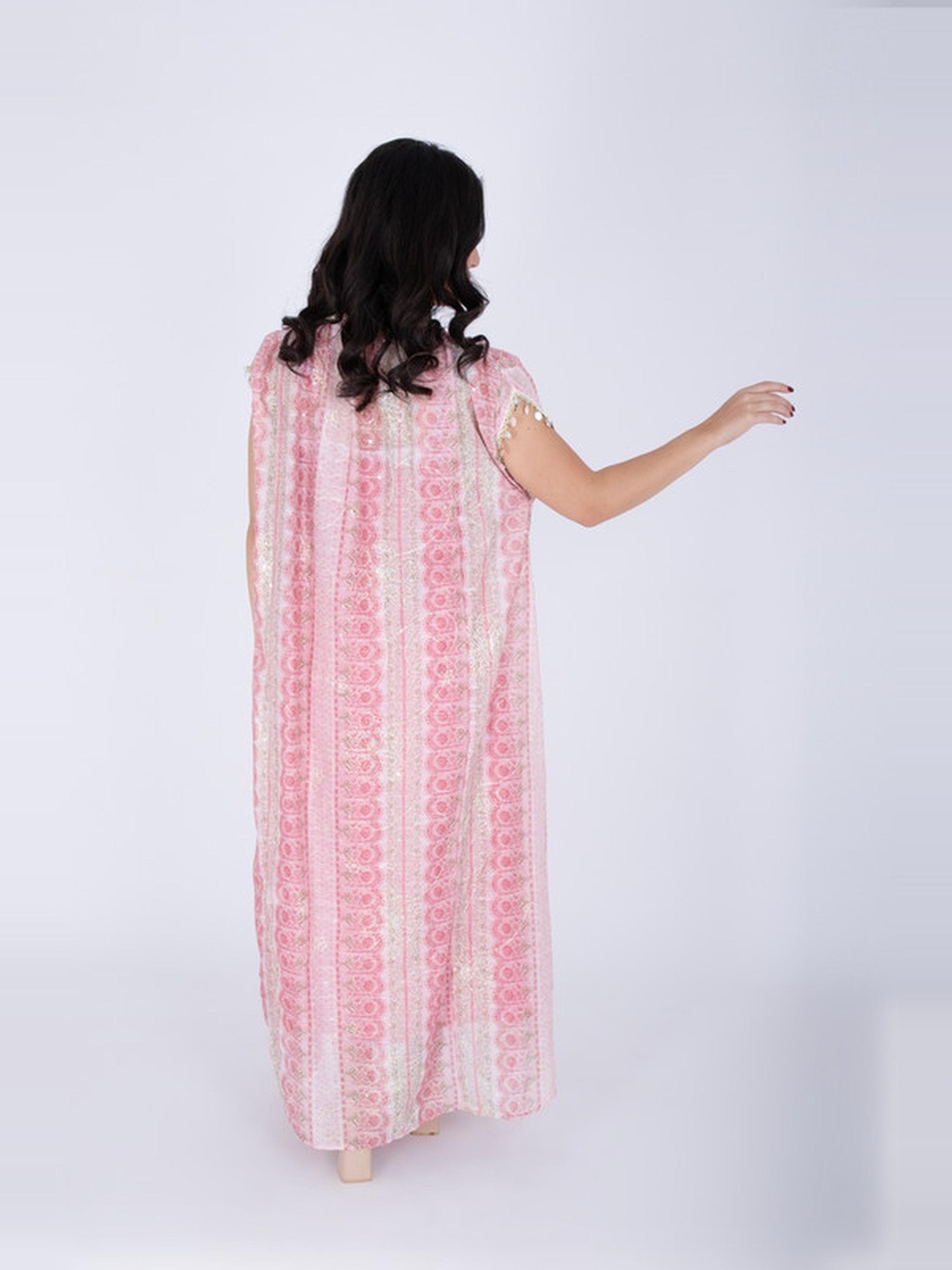 Modern Sleeveless Arabisque Jalabiya